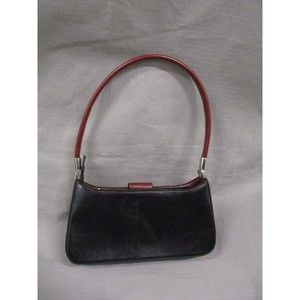 La Philipe Purse Womens Brack Brown Shoulder Bag Small Leather Lined Ladies